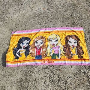 Lil' Bratz Rutsack Kids Bath Towel Lil' Bratz Go to the Zoo Pink Towel Folds int
